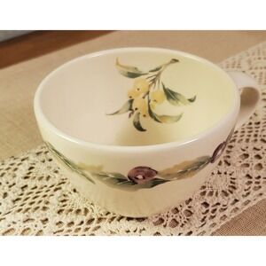 Pfaltzgraff Pottery Jamberry Coffee Mug Pat Farrell Grapes Berries Earthware